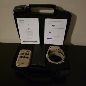 Dog Training Collar with Remote - Beige